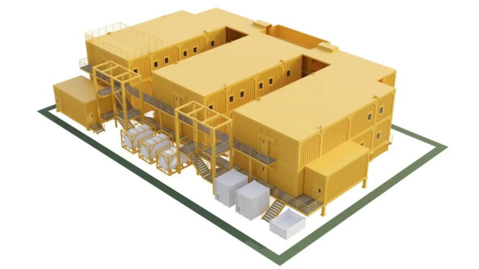 Model of the building