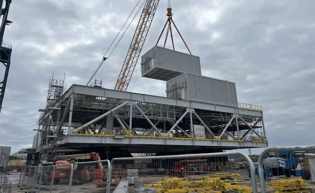 E-modules mark first delivery from new Teesside facility - Barrier